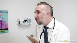 Chanel Preston is on the examination of Dr. Lee