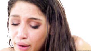 Natural breasted Bella Danger loves getting her ass fucked
