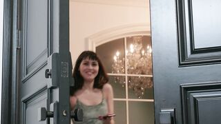 Aubrey Black in stockings gets fucked like a bitch dog