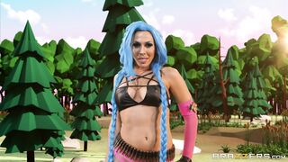 Rachel Starr is locked in the game