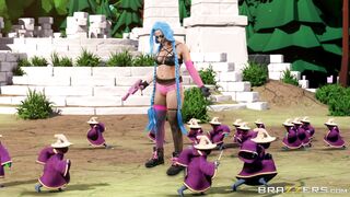 Rachel Starr is locked in the game