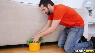 Italian Valentina Nappi has fun with her BF