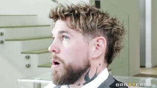 Adriana Chechik sucks cock and get her pussy tongued