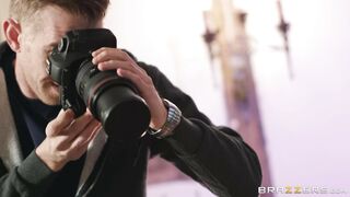 Angel Wicky in sexy outfit poses and shows off her amazing body