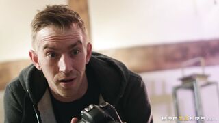 Angel Wicky in sexy outfit poses and shows off her amazing body