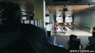 Britney Amber and Alex have fun