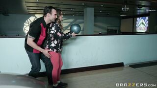 Britney Amber and Alex have fun