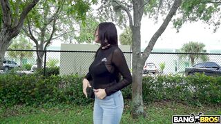 Selene Sinclair getting picked up on the street