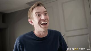 Czech blonde Blanche Bradburry demolishes her guy's toys