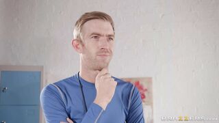 Danny D got excited by Candy Alexa's big tits