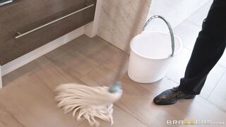 Keiran grabbed Monique Alexander's big boobs