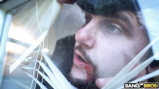 Cute witch Cecilia Lion came to Jmac's house