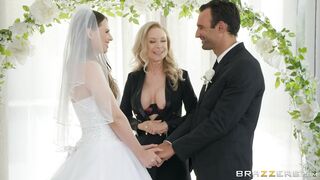 Jillian Janson and Nina Hartley are sucking cock