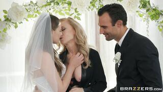 Jillian Janson and Nina Hartley are sucking cock