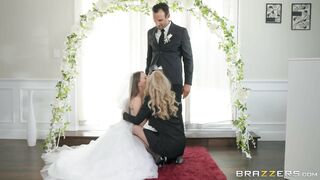 Jillian Janson and Nina Hartley are sucking cock