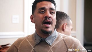 Ivy Secret gives blowjob and her dad is none the wiser