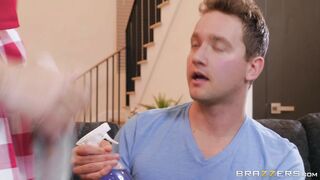 Horny Dana DeArmond seducing the guy