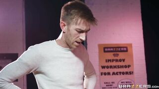 Ella Hughes is sucking Danny's monster cock