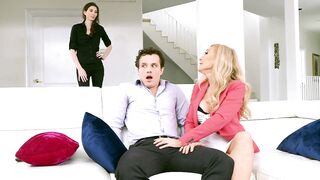 Nina Hartley gives blowjob to her daughter's BF