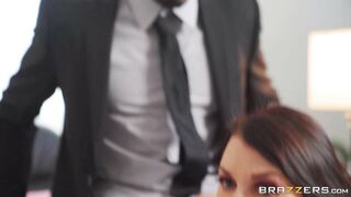 Tattooed Ivy Lebelle in sexy lingerie is sucking the BBC