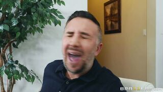 Janice Griffith gives handjob to Keiran Lee
