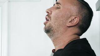 Athena Faris gives nice blowjob to Keiran Lee