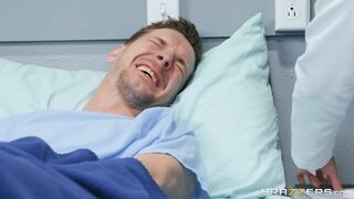 Hot mom Angela White demonstrates her cock sucking skills