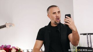 Natalia Starr is changing clothes and Keiran spies on her