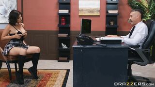 Antonella La Sirena gets her ass worshipped by Charles Dera