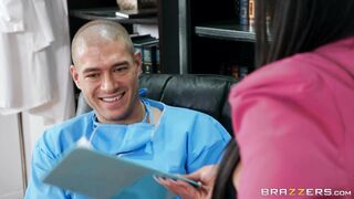 Brunette Lela Star is sucking the cock in POV