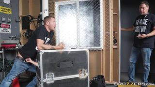 Jasmine Grey demonstrates her blowjob skills
