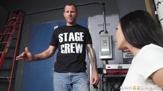 Jasmine Grey demonstrates her blowjob skills
