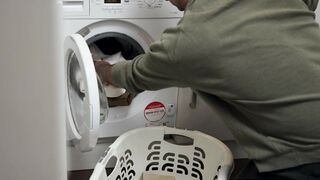 MILF Stacey Saran enjoys getting her twat pounded standing