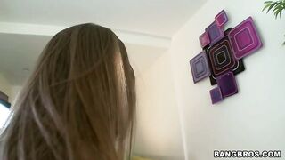 Dani Daniels plants her big ass on his dick and rides