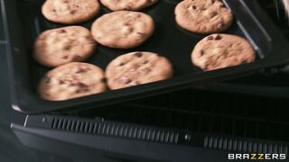 Briggette B wearing sexy lingerie showing her goods