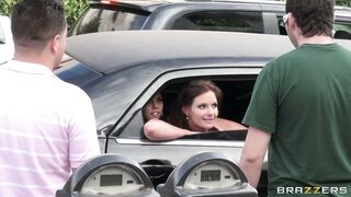 Phoenix Marie and Diamond Kitty getting banged in the limo