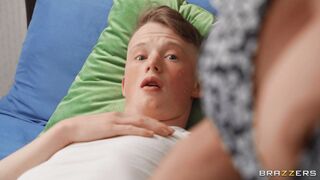 Isis Love orally pleasures Jimmy Michaels