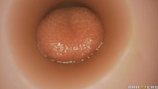 Bailey Base gives blowjob to Jimmy Michaels