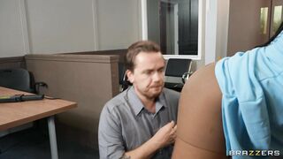 Kira Noir gets her ass explored by horny cop