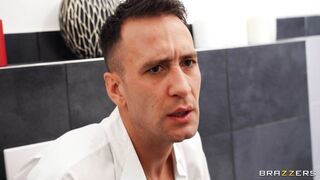 Tiffany Tatum is sucking Kai Taylor's cock