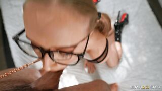 Scarlet Chase gives masterful blowjob