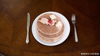 Summer Hart rides Van Wylde on the chair