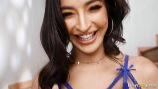 Emily Willis in sexy lingerie is squiring