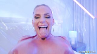 Phoenix Marie rides hard cock with her tight holes