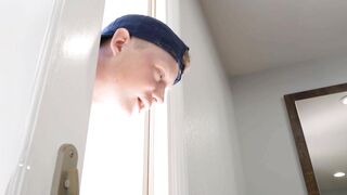 Blonde mom Ryan Keely is playing with her pussy