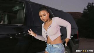 Keira Croft gets her butthole fucked from behind