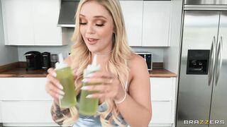 Kali Roses gets the cucumber in her pussy