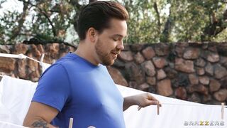 Asian Lulu Chu gets her face fucked