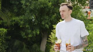 Damion Dayski is fucking busty Luna Star standing