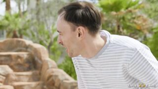 Damion Dayski is fucking busty Luna Star standing